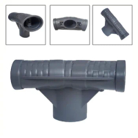 1Pcs Dark Grey Plastic P07082 Plastic T Connector For Coleman 16 Inch OD Pool 42 Inch Or 48 Inch Deep