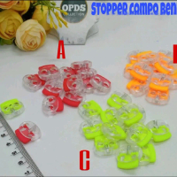Stopper Compo Bening Warna Lubang 2 Stopper Tali Stopper Compo Stopper Tali Masker