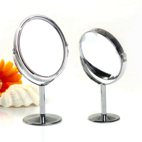 Kecantikan Makeup Mirror Double-Sided Normal pembesar berdiri Mirror Vanity cermin kosmetik untuk bilik mandi bilik mandi bilik tidur