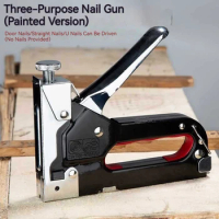 Manual Nail Gun Steel Nail Gun Cement Gun Straight Nail Automatic Needle Tool Floor Cement Woodworking Decoration