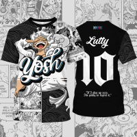 NAK BAJU เทรนด์ YOSH LUFFY GEAR 5, ปี 2024เสื้อเจอร์ซีย์รุ่นลิมิเต็ด Sport กีฬา