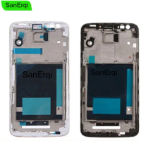 SanErqi For LG G2 LCD Supporting Frame for LG G2 D802 Front Bezel Housing Replacement Parts