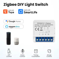 Mini Circuit Breaker Smart Switch Tuya 16a New Mini Breaker Smart Life Smart Light Switch Smart Home Switch Module Timer