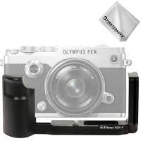 Quick Release L Plate Metal Hand Grip Arca Swiss Bracket Holder Compatible with olympus PEN-F professional Versio