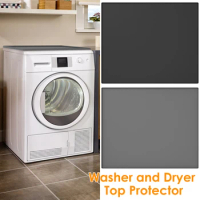 Washer and Dryer Top Cover Silicone Washer Top Protector 23.6×19.7 Inch Washer and Dryer Top Protector Washable Dryer Top