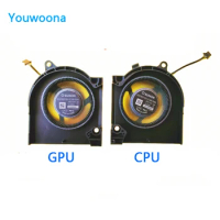 NEW ORIGINAL Laptop CPU GPU Cooling Fan For DELL G15 5520 5525 7620 RTX3050 RTX3060 RTX3070 2022