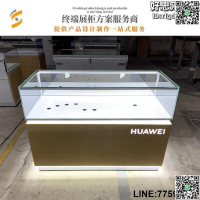 【快樂購】訂做手機櫃檯展示櫃檯手機玻璃櫃檯手機體驗桌展示櫃