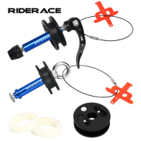 Bicycle Chain Keeper Holder MTB Road Bike Washing Cleaning Chain Fixer Tensioner Tool With Quick Release Barrel Shaft Frame