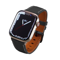 【AI.BEAR】Apple Watch 42/44/45/49mm iPay悠遊卡錶帶_真皮