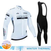 Tour De Giro D'ITALIA Cycling Man Men's Pants Gel Clothing Road Bike Uniform Fleece Jersey Jumper Outfit Set Winter Thermal Bib