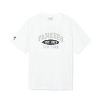 【MLB】涼感速乾短袖T恤 Varsity系列 紐約洋基隊(3ATSV0843-50WHS)