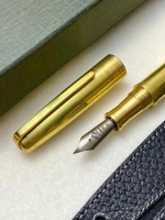 3952老山羊-X800 原味黃銅 特調書法鈦尖鋼筆