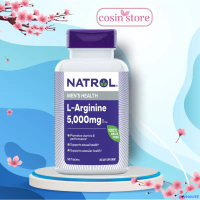 yuyeaou92 Viên uống Natrol L-Arginine Men's Health 5000mg per serving Extra Strength 90 viên tăng cư