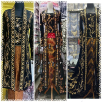 Kebaya Bludru Kutubaru EKOR Pengantin Kaesang Payet Wanita Dress