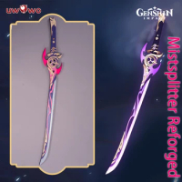 In Stock Ayaka Cosplay Weapon Sword Prop Game Genshin Impact Mistsplitter Reforged Cosplay Props Swords Kamisato Ayaka Weapons