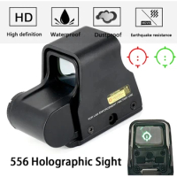 556 Red Dot Sight Holographic Sight Tactical High-definition Optical Hunting Riflescope Reflex Adjustable Brightness Riflescope