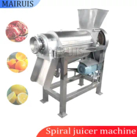Commercial Apple Spiral Crusher Juicer Extractor Fruits Production Line Processing Machine