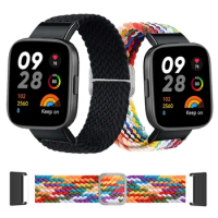 Nylon Watch Strap For Redmi Watch 3 strap Braided Elastic Wristbands For Xiaomi Redmi Watch 3 Active weave bracelet correa