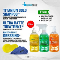 PAKET PERAWATAN MOTOR CAT DOFF - CAT MATTE - PENGKILAP CAT DOFF - HELM DOFF - NANOTECH PROTECTION