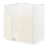 kabinet dasar u wastafel TALLSJÖN, putih/Bodbyn putih pudar, 80x60x80 cm