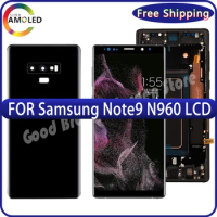 100% tests 6.4 Super Super Super AMOLED For Samsung Galaxy Note9 Note 9 Display Touch Screen Digitizer Assembly N9600 N960F LCD