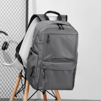 Laptop backpack 15.6-inch men's business travel backpack men's outdoor travel college student minimalist backpack.