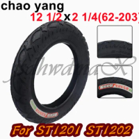 12 1/2X2 1/4 ( 62-203 ) Tyre Fits Gas Electric Scooters Inch Tube Tire for ST01 ST02 E-Bike