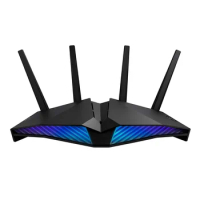 ASUS RT-AX82U Dual Band WiFi 6 Game Router Game Port Mobile Mode Aura RGB AiProtection Pro Secure Instant Protection VPN