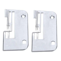 2Pcs 788601007 Sewing Machine Needle Plate for Elna, Janome, Kenmore, Pfaff NEEDLE PLATE 4 THREAD #788601007 JANOME SERGER 204D