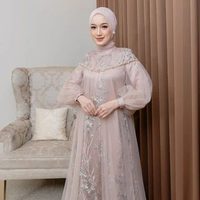 MYLYF OFFICIAL - MIKHA DRESS - RAYA SERIES - A LINE - GAUN - PANJANG - RESEPSI LAMARAN PREWED LEBARA