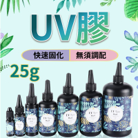 【威富登】台灣現貨 25g UV膠 UV膠水 水晶滴膠 固化膠 紫外線固化 UV硬膠 低氣味 紫外線膠(UV膠水)