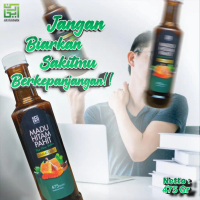 KeShab Madu Hitam Pahit plus Daun Bidara Gamat Gold Ar Rayhan 475gram| Atasi Asam Urat , Nyeri Sendi