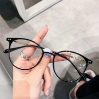 Kacamata Fashion Gaya Korea Model Frame Bulat Bahan Metal Ringan Untuk Pria Dan Wanita 9531 kacamata