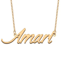 Necklace with Name Amari for His Her Family Member Best Friend Birthday Gifts on Christmas Mother Da