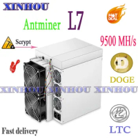 Antminer L7 9500MH/s Scrypt DOGE LTC ASIC miner Better than L3 Innosilicon A4 A6 Goldshell Mini-DOGE LT5