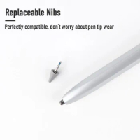 2/4Pcs Rubber Replacement Pencil Tip Soft/Hard Touch Screen Pen Spare Nibs Anti-friction for Huawei M-Pencil/Honor Magic-Pencil