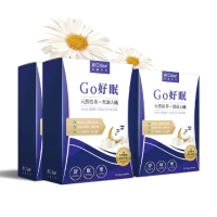 【Bioline 星譜生技】Go好眠_樂活好眠膠囊3盒(30顆/盒)(西漢方GABA.酸棗仁.芹菜素.洋甘菊)