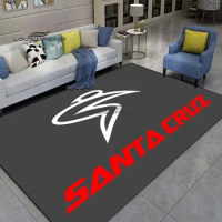 Mountain Bike Santa Cruz Carpet and Rug 3D Printing Decorate Floor Mat Living Room Bedroom Decorate Large Area Soft Rug