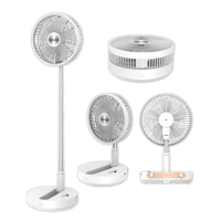 【小米有品】疊品 折疊收納風扇 P2000 USB充電(摺疊風扇 折疊風扇 電風扇 露營風扇 可攜式風扇 DC扇 立扇)