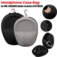 Wireless Headset Storage Bag Box Headphone Case Pouch for Xiaomi SONY WH-1000XM4/Audio-technica ATH-M50X /Beats Studio