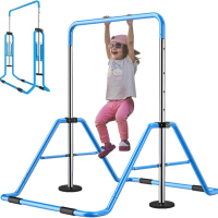 MOPHOTO Gymnastics Bars Kids Kip Training Bars For Home Folding Horizontal Bars With Adjustable Heig