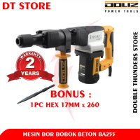 Doliz BA255 Mesin Bobok Beton 26J / Demolition Hammer Hex 17mm