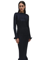เสื้อเบลาส์ผู้หญิง Mock Neck Carys