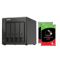 【QNAP 威聯通】搭希捷 4TB x2 ★ TS-453E-8G 4Bay NAS 網路儲存伺服器