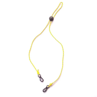 DMI STRAP MASK KUNING BIRU - Tali Masker Hijab - Strap Kalung Masker Pria Wanita