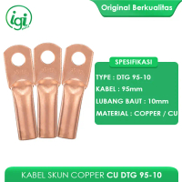 KABEL SKUN TEMBAGA CU DTG 95-10MM / CABLE SCUN LUG COPPER 95 MM M10