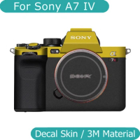 Stylized Decal Skin For Sony A7M4 A7IV Camera Sticker Vinyl Wrap Film Coat A7 Mark IV 4 M4 Mark4 MarkIV Alpha A74 7M4 7IV