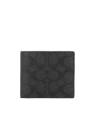 Coach Id Billfold 男士錢包黑灰色CY394