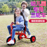 公司貨 最低價 免運 幼兒園兒童三輪車腳踏車寶寶雙人單車2-8歲小孩可帶戶外玩具童車