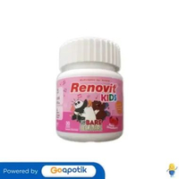 RENOVIT KIDS RASA STRAWBERRY BOTOL 30 TABLET